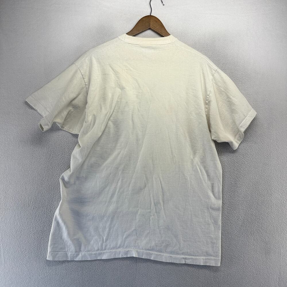 Vintage The Grinch Shirt men's XL White Dr Seuss Christmas Single Stitch USA 90s - Picture 10 of 12